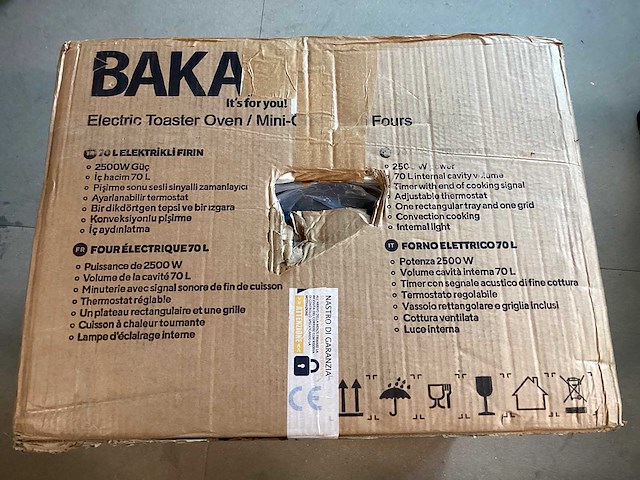 Bakaji - lx-9625 - electric - magnetron - afbeelding 2 van  2