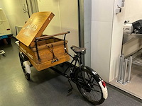 Bakfiets / bakkerijfiets - afbeelding 1 van  2