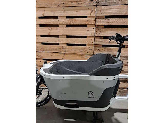 Bakfiets, carqon, cruise e2, wit, 2024 - afbeelding 2 van  22