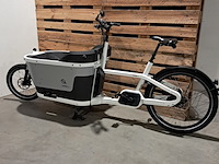 Bakfiets, carqon, cruise e2, wit, 2024