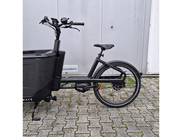 Bakfiets, tenways, cargo one, zwart, 2025 - afbeelding 2 van  25