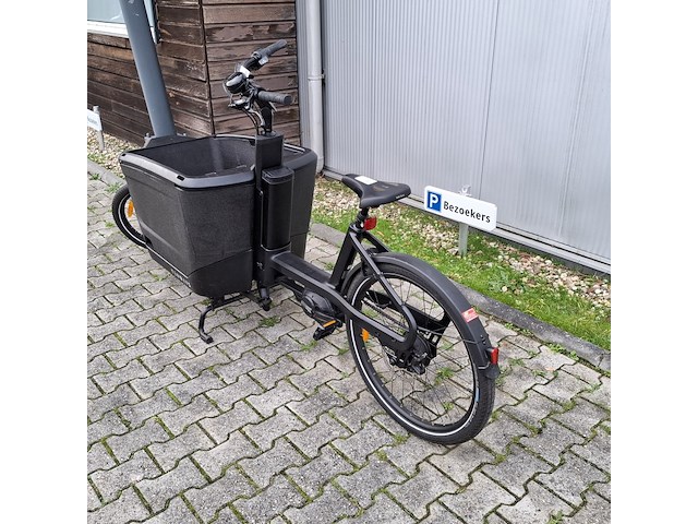 Bakfiets, tenways, cargo one, zwart, 2025 - afbeelding 3 van  25