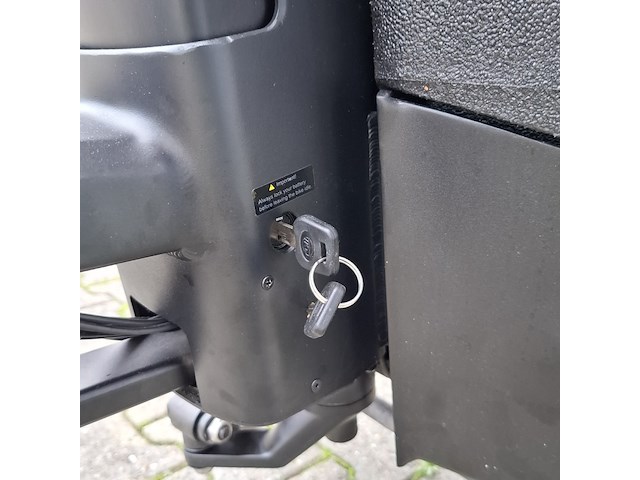 Bakfiets, tenways, cargo one, zwart, 2025 - afbeelding 17 van  25