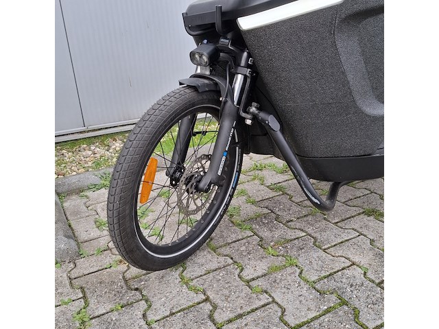 Bakfiets, tenways, cargo one, zwart, 2025 - afbeelding 21 van  25