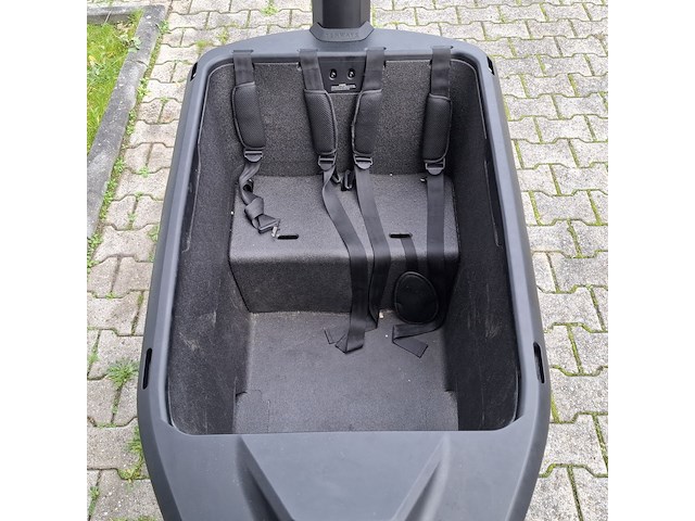 Bakfiets, tenways, cargo one, zwart, 2025 - afbeelding 25 van  25