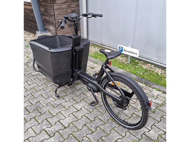 Bakfiets, tenways, cargo one, zwart, 2025 - afbeelding 3 van  25
