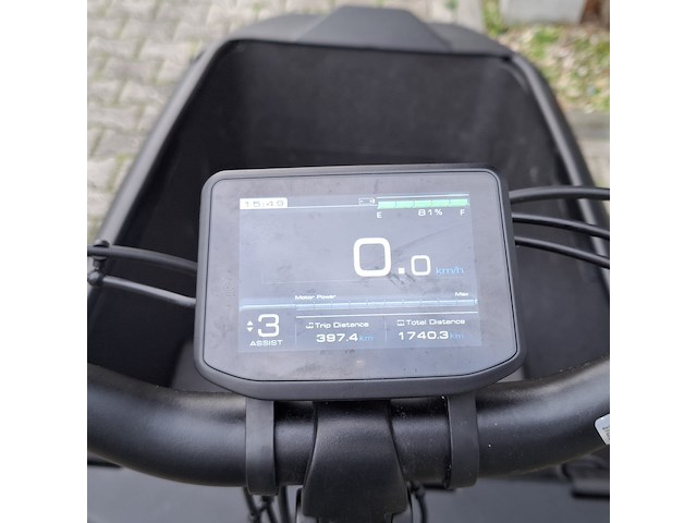 Bakfiets, tenways, cargo one, zwart, 2025 - afbeelding 9 van  25