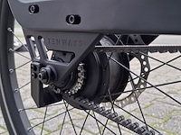 Bakfiets, tenways, cargo one, zwart, 2025 - afbeelding 16 van  25