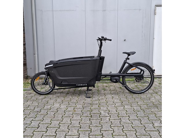 Bakfiets, tenways, cargo one, zwart, 2025 - afbeelding 19 van  25