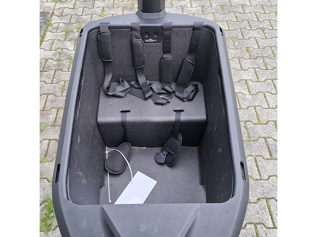 Bakfiets, tenways, cargo one, zwart, 2025 - afbeelding 25 van  25