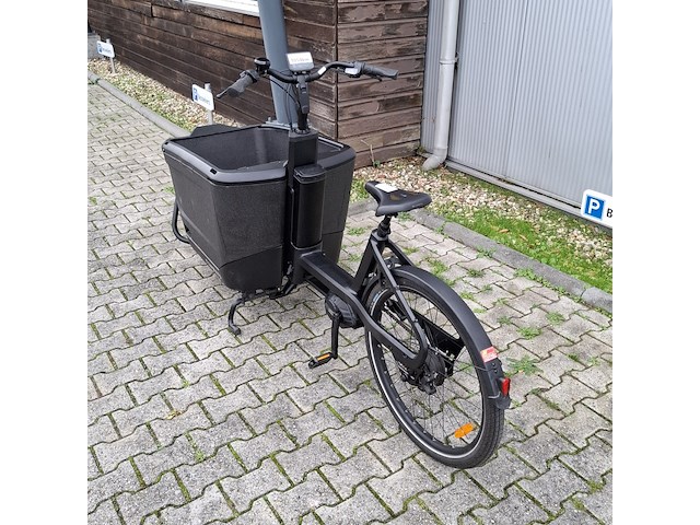 Bakfiets tenways, cargo one, zwart, 2025 - afbeelding 2 van  26