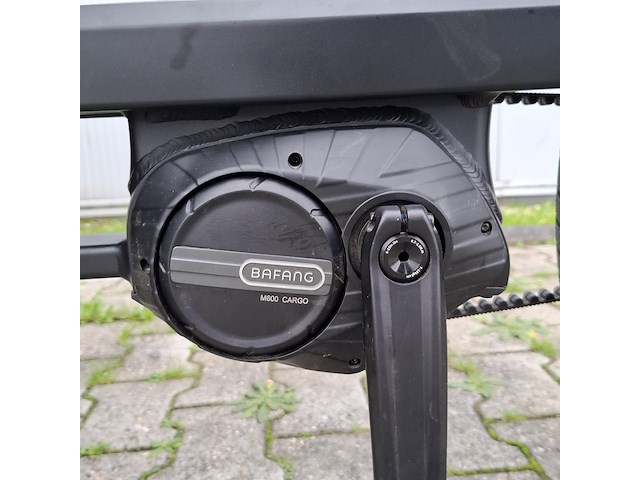 Bakfiets tenways, cargo one, zwart, 2025 - afbeelding 5 van  26