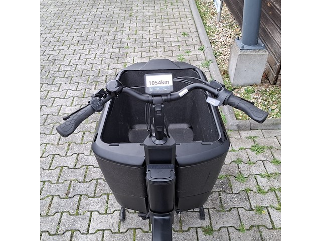 Bakfiets tenways, cargo one, zwart, 2025 - afbeelding 8 van  26