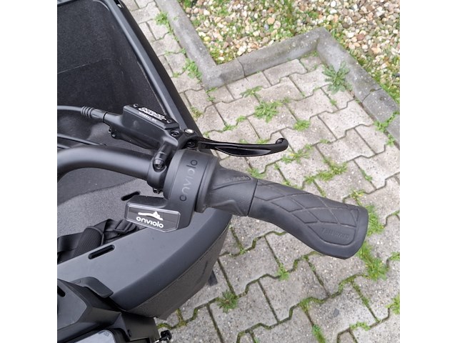 Bakfiets tenways, cargo one, zwart, 2025 - afbeelding 10 van  26