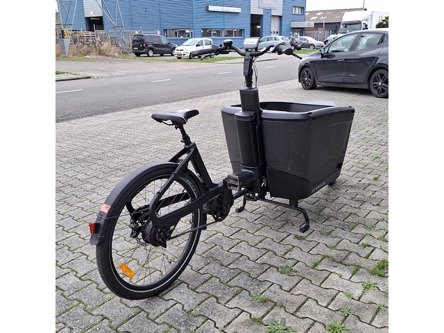 Bakfiets tenways, cargo one, zwart, 2025 - afbeelding 13 van  26