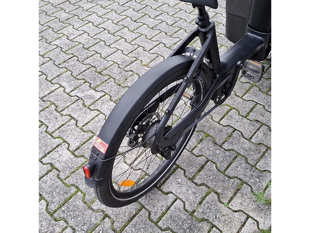 Bakfiets tenways, cargo one, zwart, 2025 - afbeelding 14 van  26