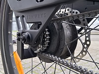 Bakfiets tenways, cargo one, zwart, 2025 - afbeelding 17 van  26