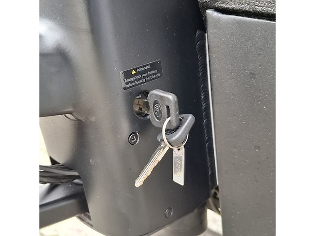 Bakfiets tenways, cargo one, zwart, 2025 - afbeelding 18 van  26