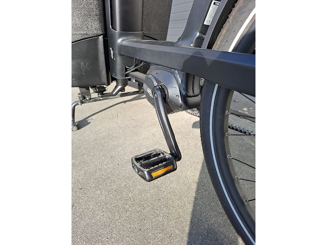 Bakfiets, tenways cargo one, zwart - afbeelding 2 van  11