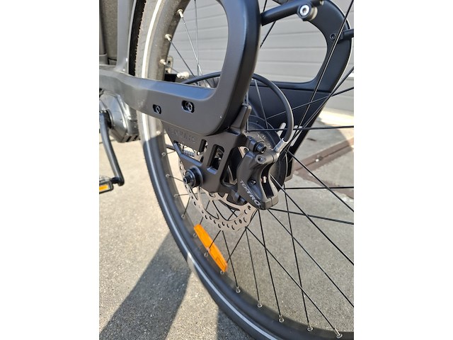 Bakfiets, tenways cargo one, zwart - afbeelding 3 van  11