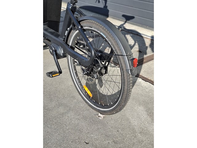 Bakfiets, tenways cargo one, zwart - afbeelding 7 van  11