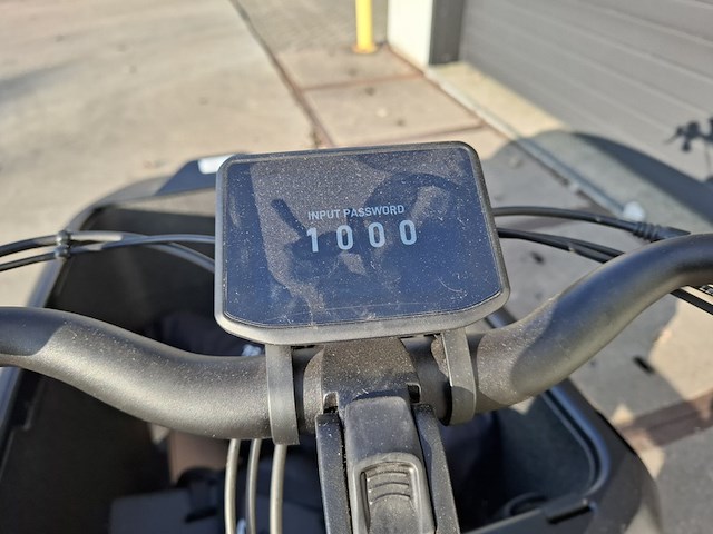 Bakfiets, tenways cargo one, zwart - afbeelding 11 van  11