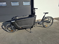 Bakfiets tenways cargo one, zwart
