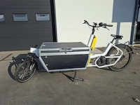Bakfiets, urban arrow flatbed, wit