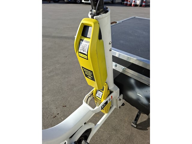 Bakfiets, urban arrow, flatbed, wit - afbeelding 3 van  14