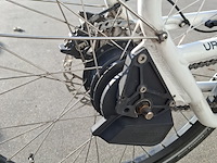 Bakfiets, urban arrow, flatbed, wit - afbeelding 9 van  14