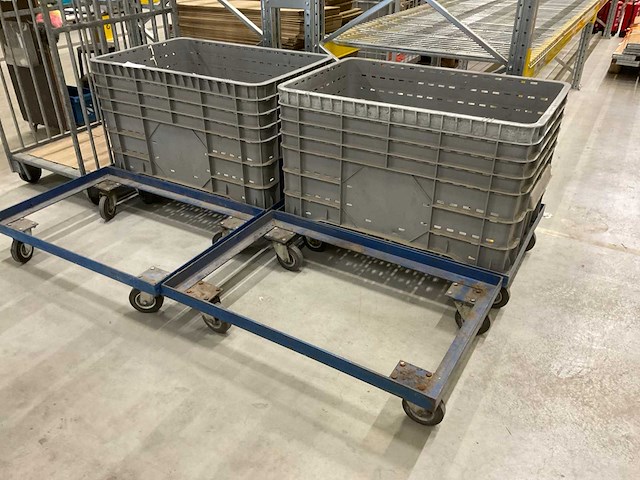 Bakken met onderstellen (2x) - afbeelding 2 van  5