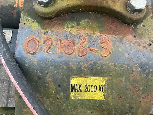 Bakker hydraulische mest knijper - afbeelding 2 van  13