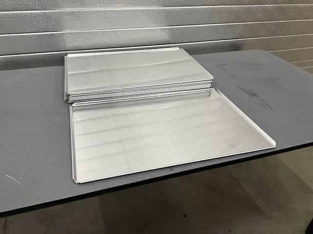 Bakkerij aluminium ovenplaten (10x) - afbeelding 1 van  5