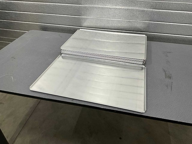 Bakkerij aluminium ovenplaten (10x) - afbeelding 2 van  5