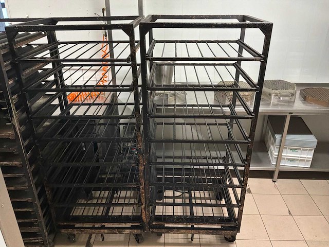 Bakkerijoven karren (6x) - afbeelding 6 van  11