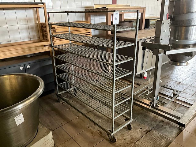 Bakkers rek (mobiel) - afbeelding 1 van  2