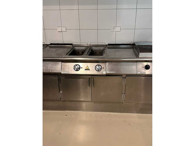 Bakkooklijn (dubbele frituur en bakplaat) 280cm - afbeelding 6 van  8