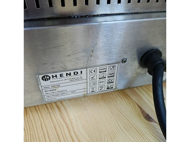 Bakplaat, handy, 200/356, rvs - afbeelding 2 van  2