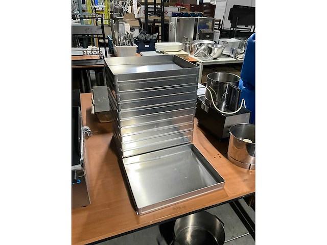 Bakplaten met afneembare rand (12x) - afbeelding 2 van  4