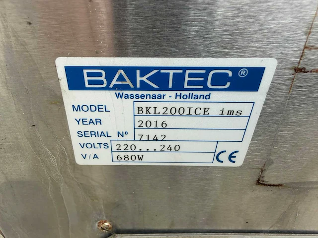 Baktec - 2016 - waterkoeler bkl 200 ice - overige bakkerijmachines water koeler - afbeelding 6 van  6