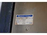 Baktec - b3 univers - waterkoel- en doseerapparaat met bkl 200 ice hd chiller - 2018 - afbeelding 4 van  4