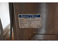 Baktec b3 univers waterkoel en doseerapparaat met bkl ice ims 200 heavy duty chiller - afbeelding 8 van  9