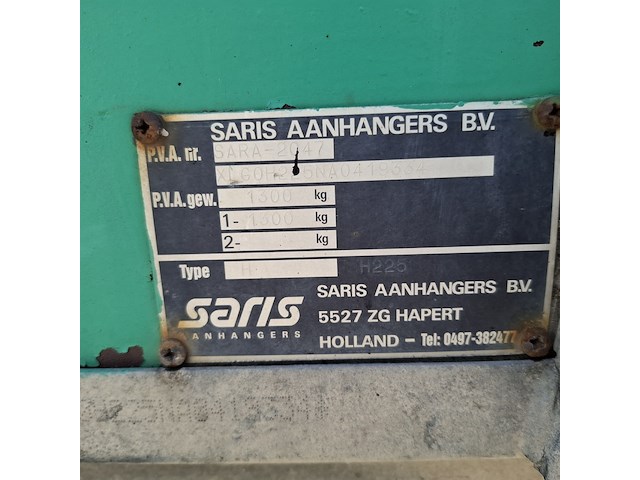 Bakwagen, saris, h, 2007 - afbeelding 17 van  24