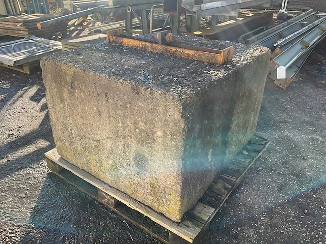Balastblok, beton - afbeelding 2 van  3