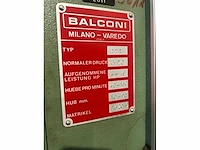 Balconi - dmp 70t - excenterpers - afbeelding 2 van  24