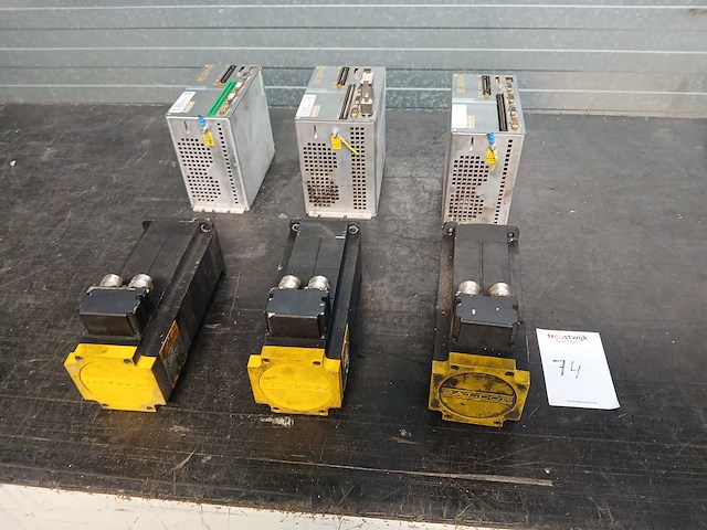 Baldor - bsm80b - servomotor (3x) - afbeelding 1 van  7