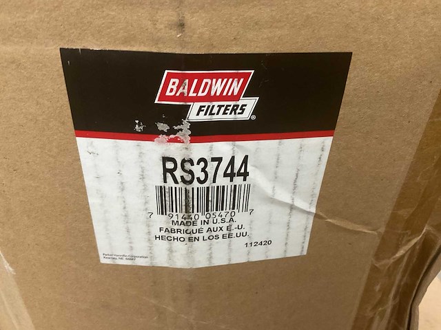Baldwin filters rs3744 engine air filter - afbeelding 5 van  5