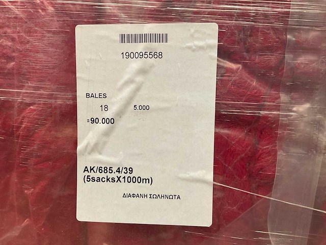 Balen clipnetten a 5000 stuks per baal (129x) - afbeelding 6 van  9