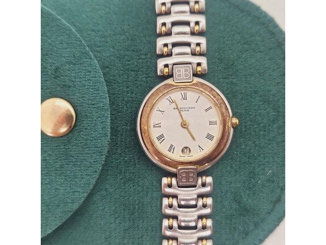 Balenciaga 955.412 two tone dameshorloge - afbeelding 1 van  7