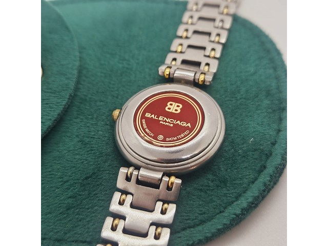 Balenciaga 955.412 two tone dameshorloge - afbeelding 7 van  7